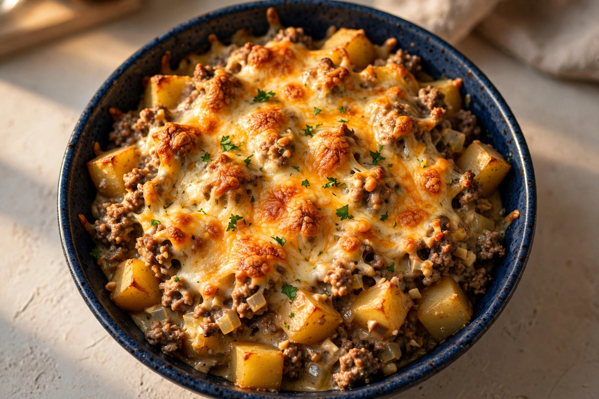 Cheesy Ground Beef & Potato Casserole by Cooking With Tammy — recipe photo
