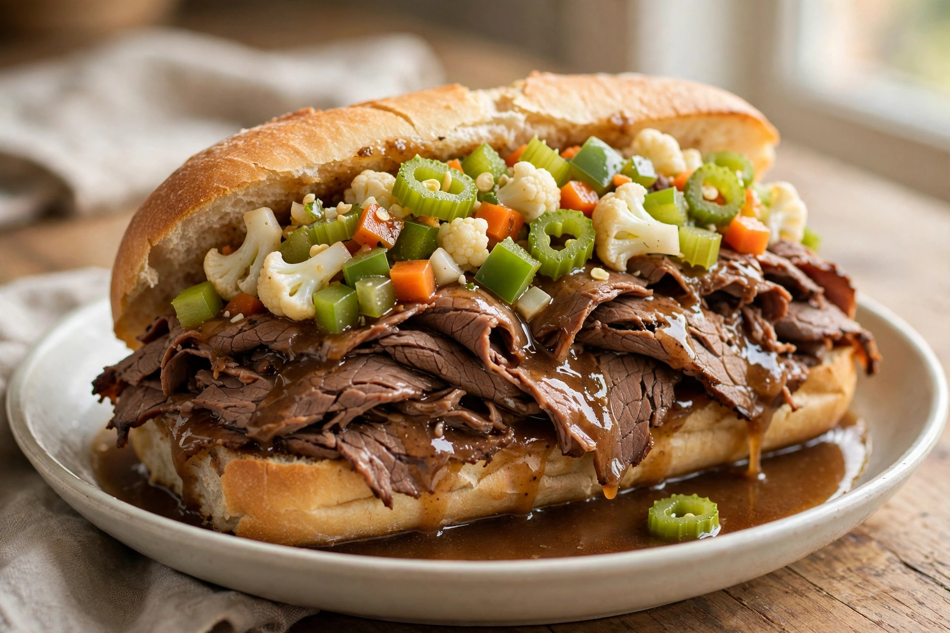 Italian Beef Sandwich by Brian Lagerstrom — recipe image
