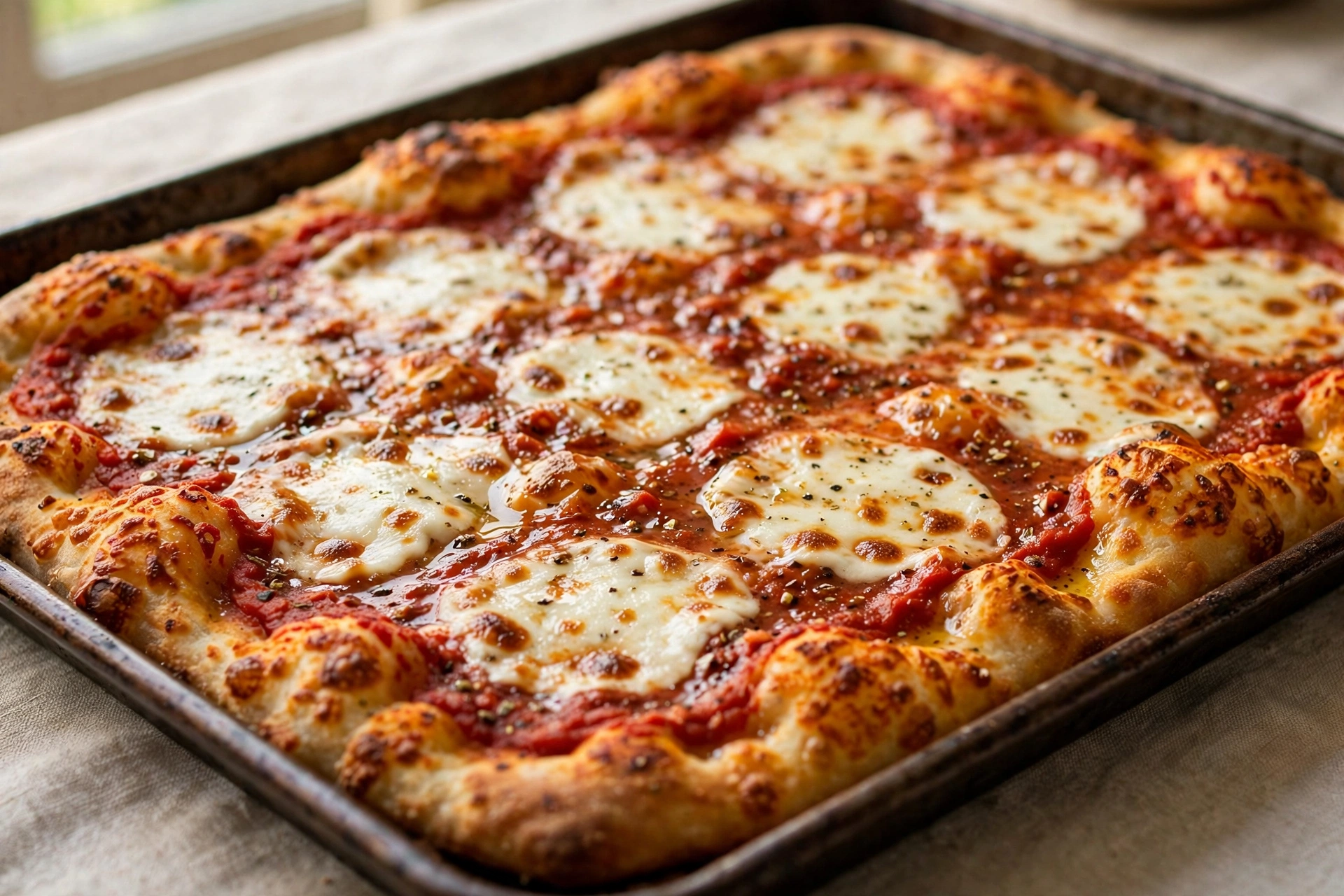 Pan Pizza by Chef Zappi — recipe photo