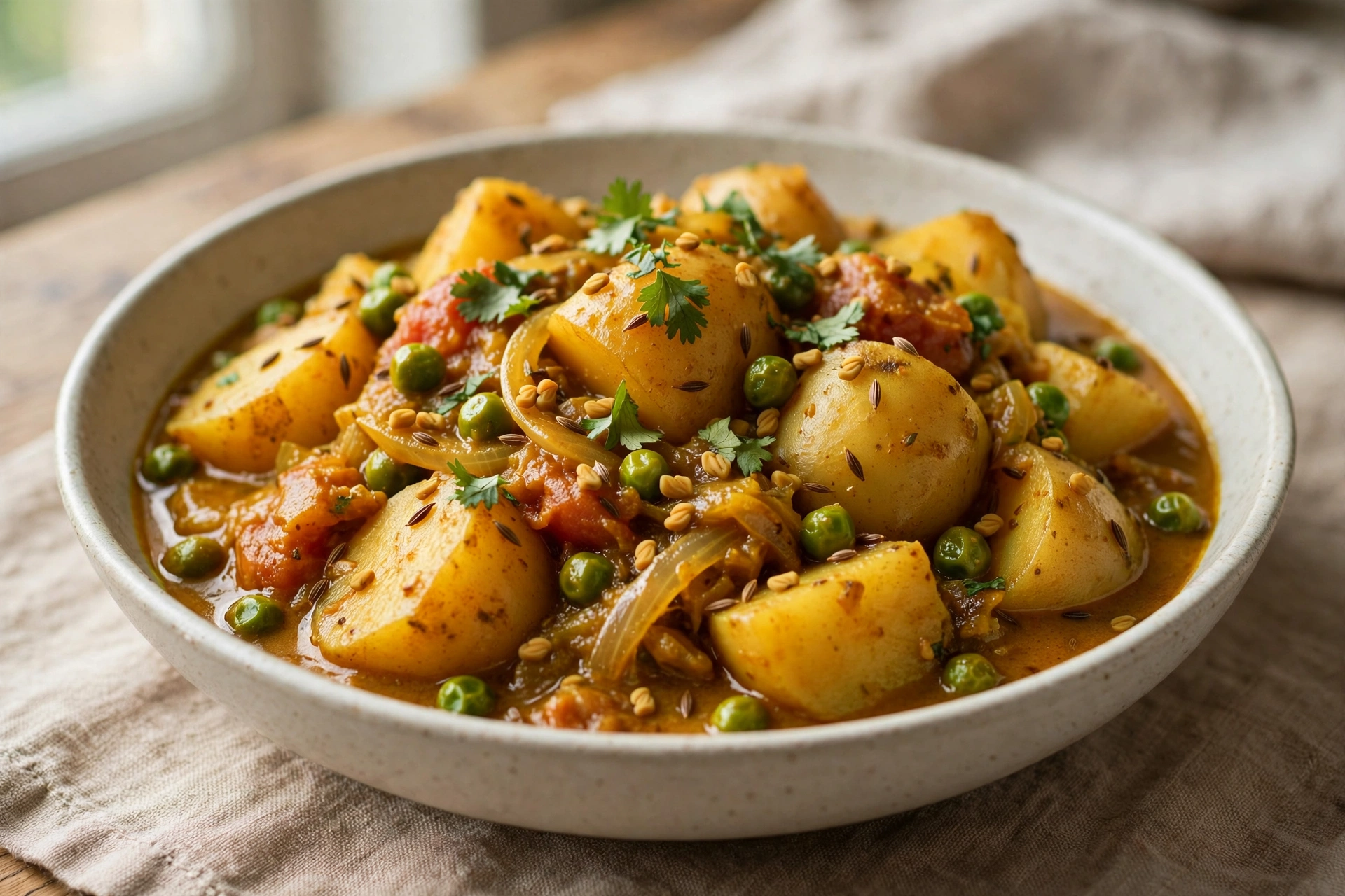 Potato Curry by Curries With Bumbi