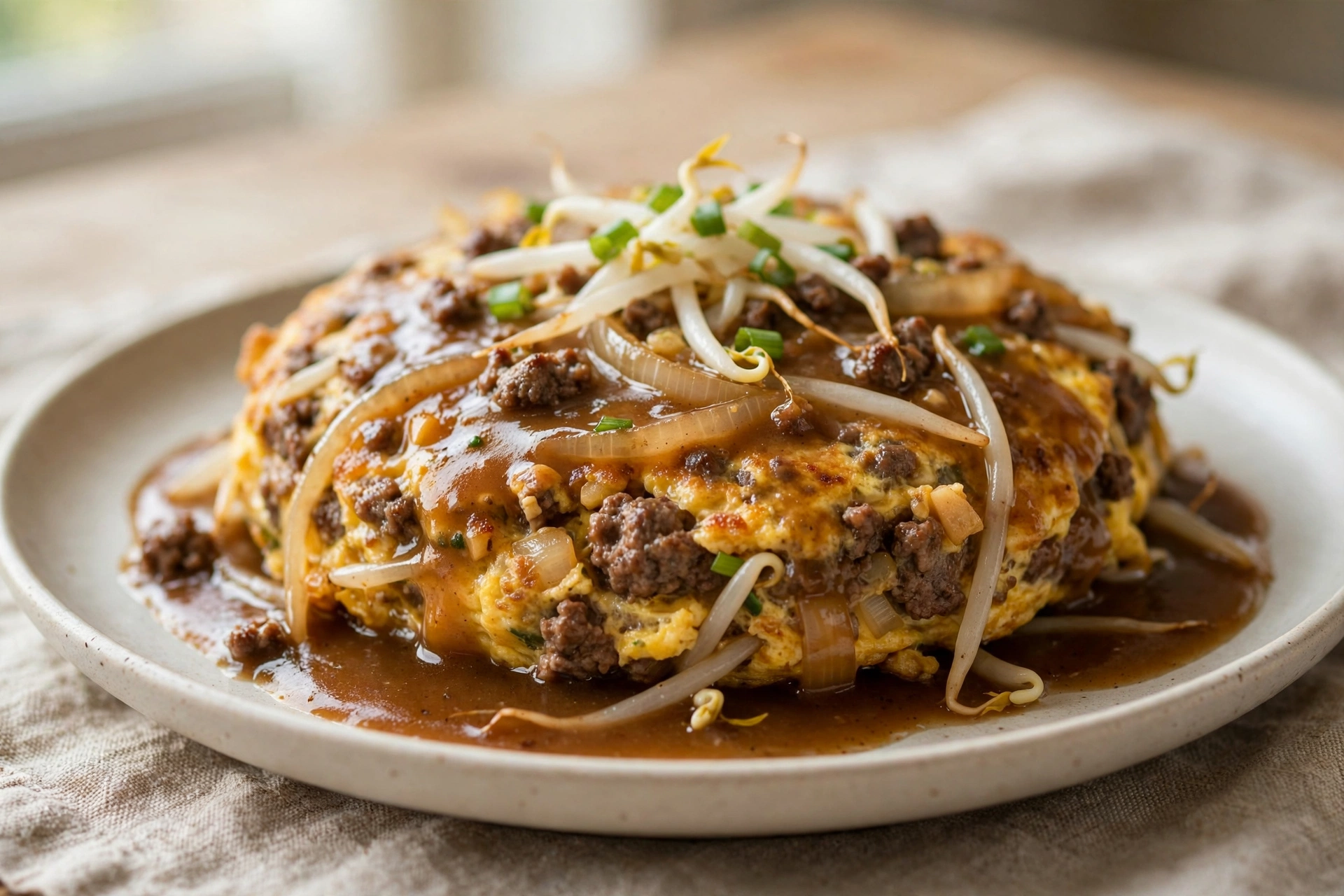 Beef Egg Foo Young by Cook! Stacey Cook — recipe image