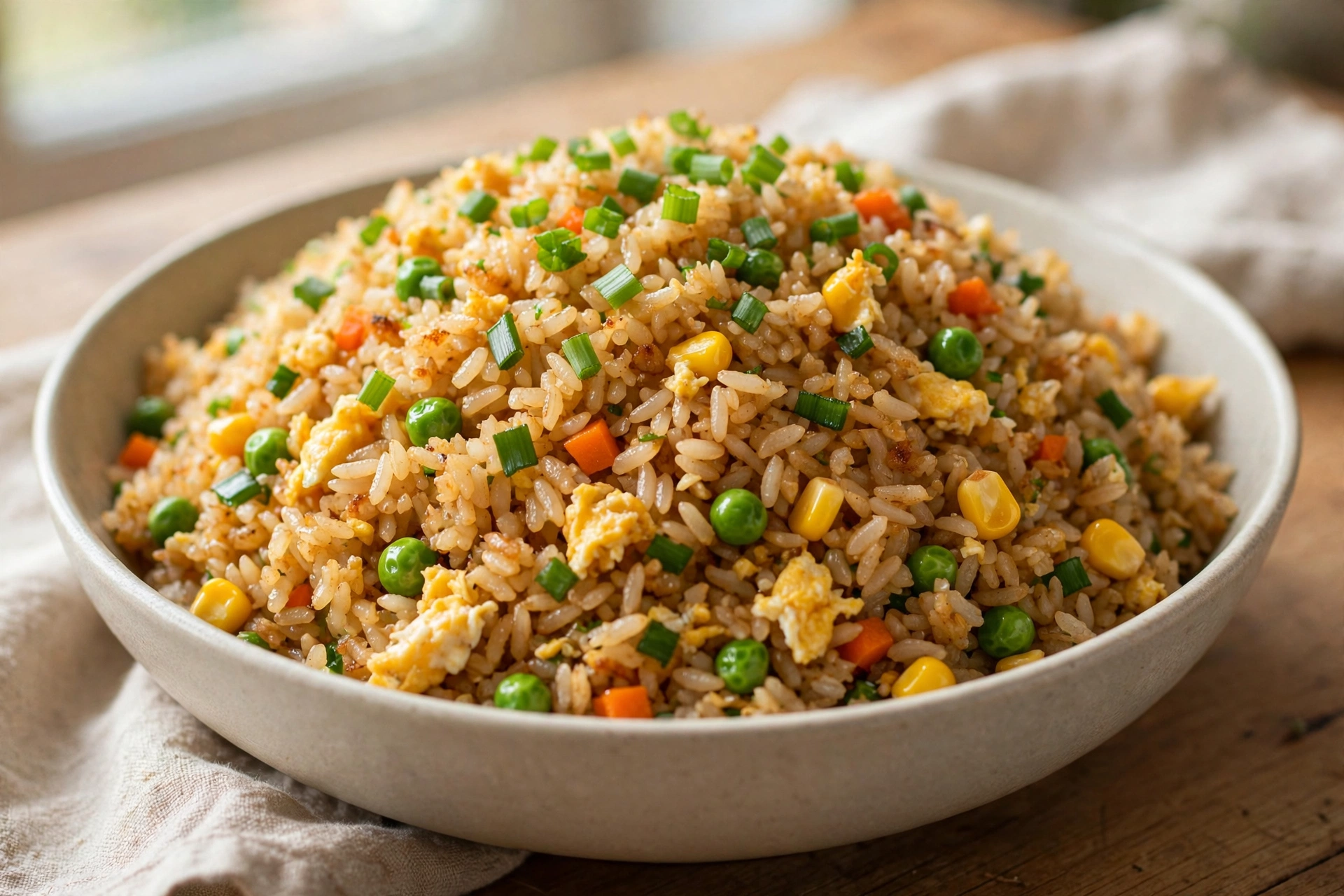 Chinese Egg Fried Rice by Made With Lau — recipe image
