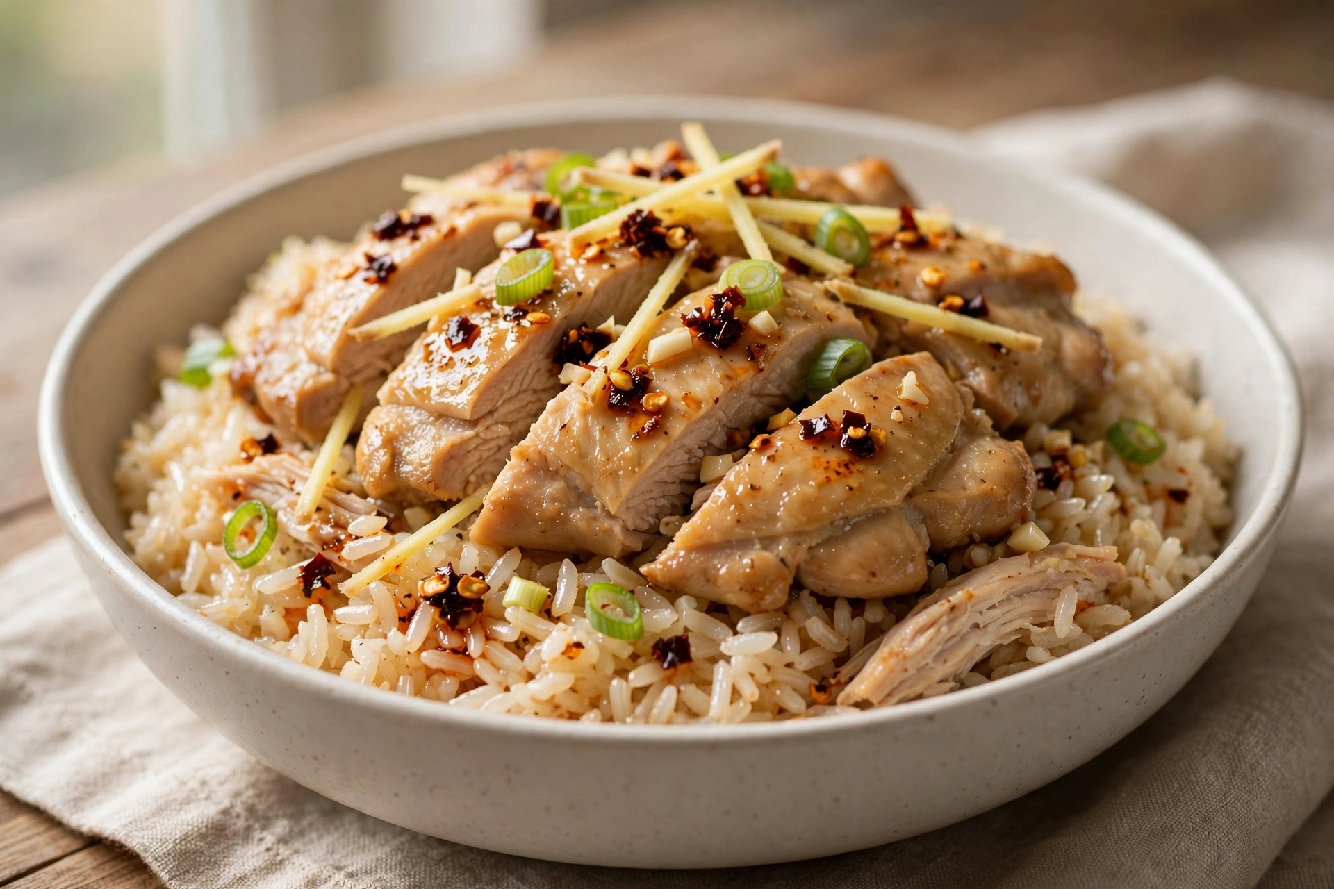 Rice Cooker Chicken Rice by Back of House