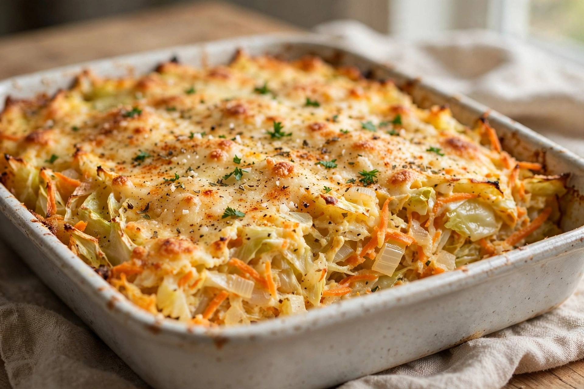 Cabbage and Egg Bake by Essen Recipes — recipe image