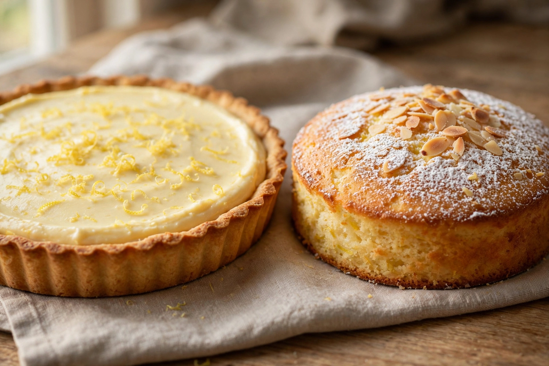 Two Italian Lemon Custard Desserts by Deliziose ricette di Katrine — recipe image