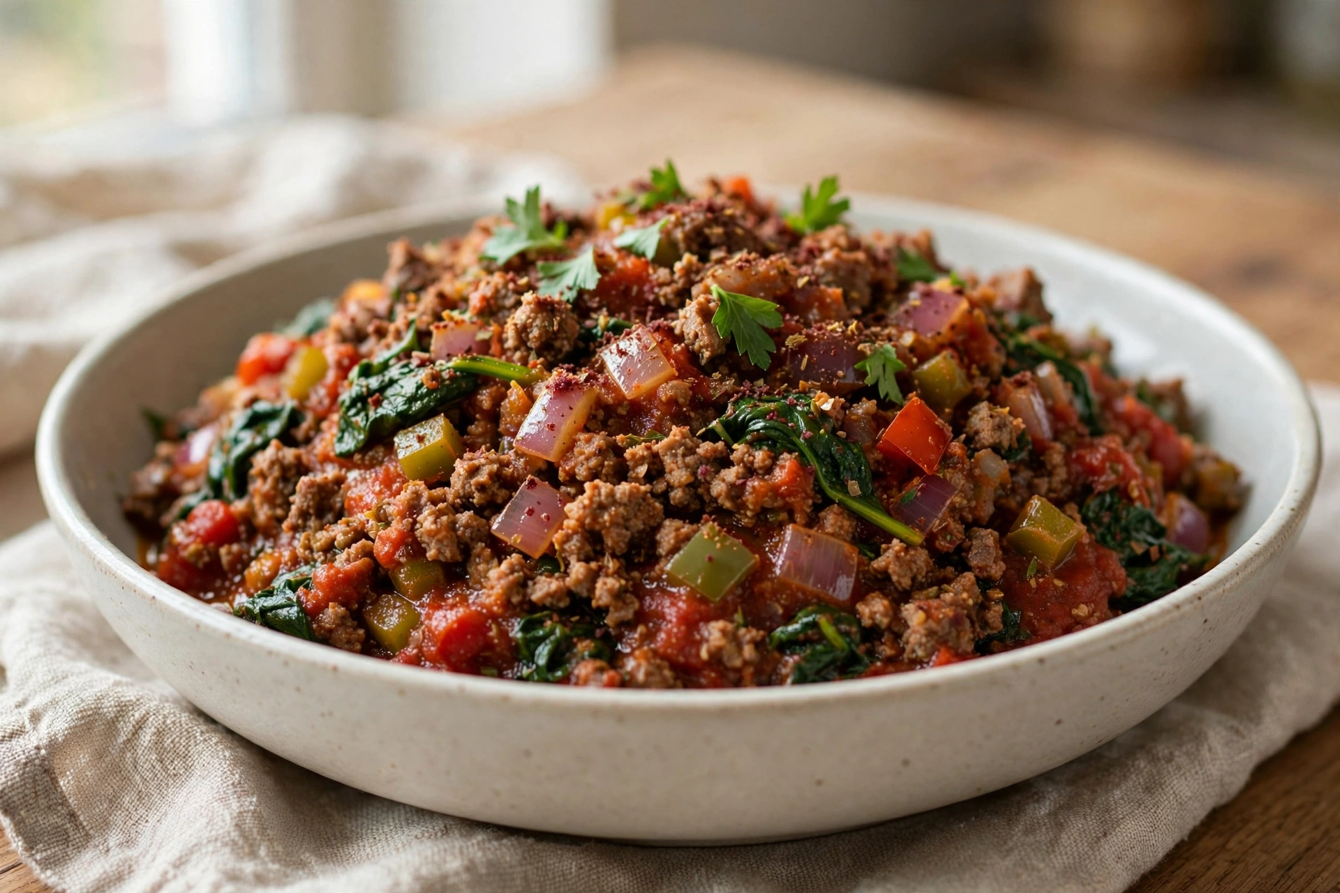 Turkish Spiced Mince by High Protein Recipes with Scott Baptie