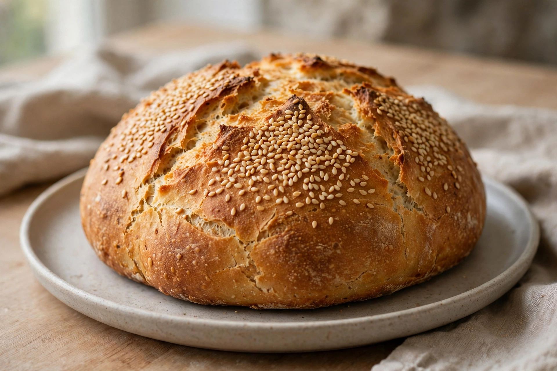 Greek Yogurt Bread finished dish