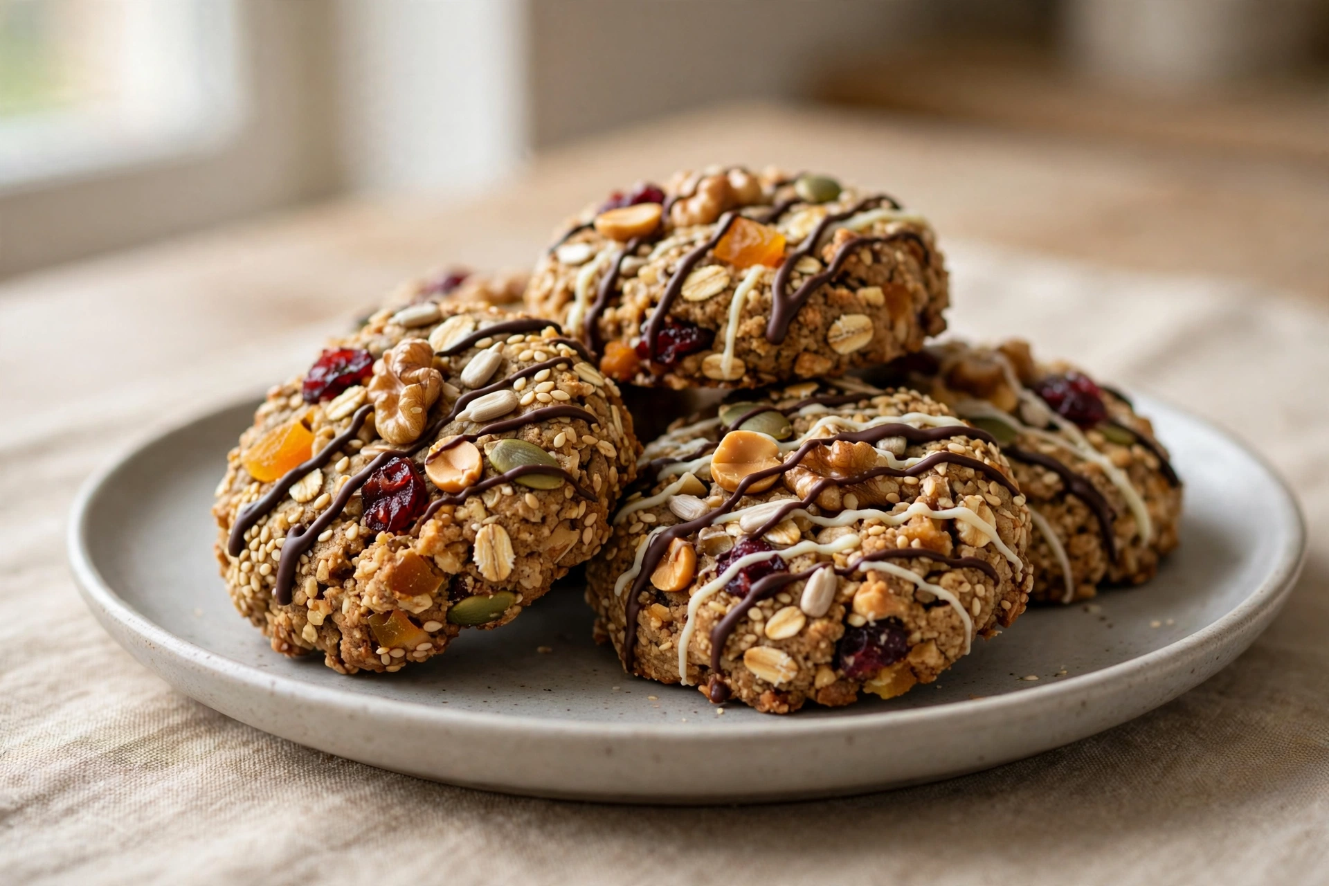 Super Energy Vegane Kekse ohne Zucker und Eier by Süß und Gesund — recipe image