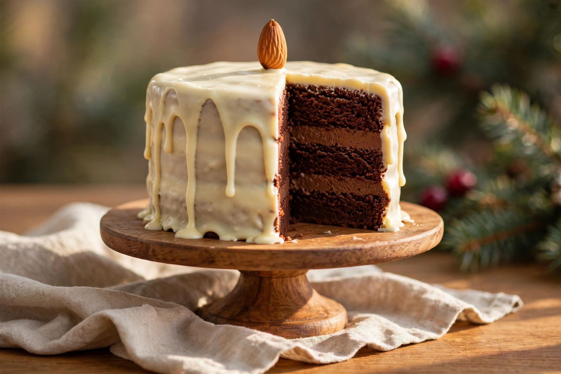 Christmas Candle Cakes finished dish