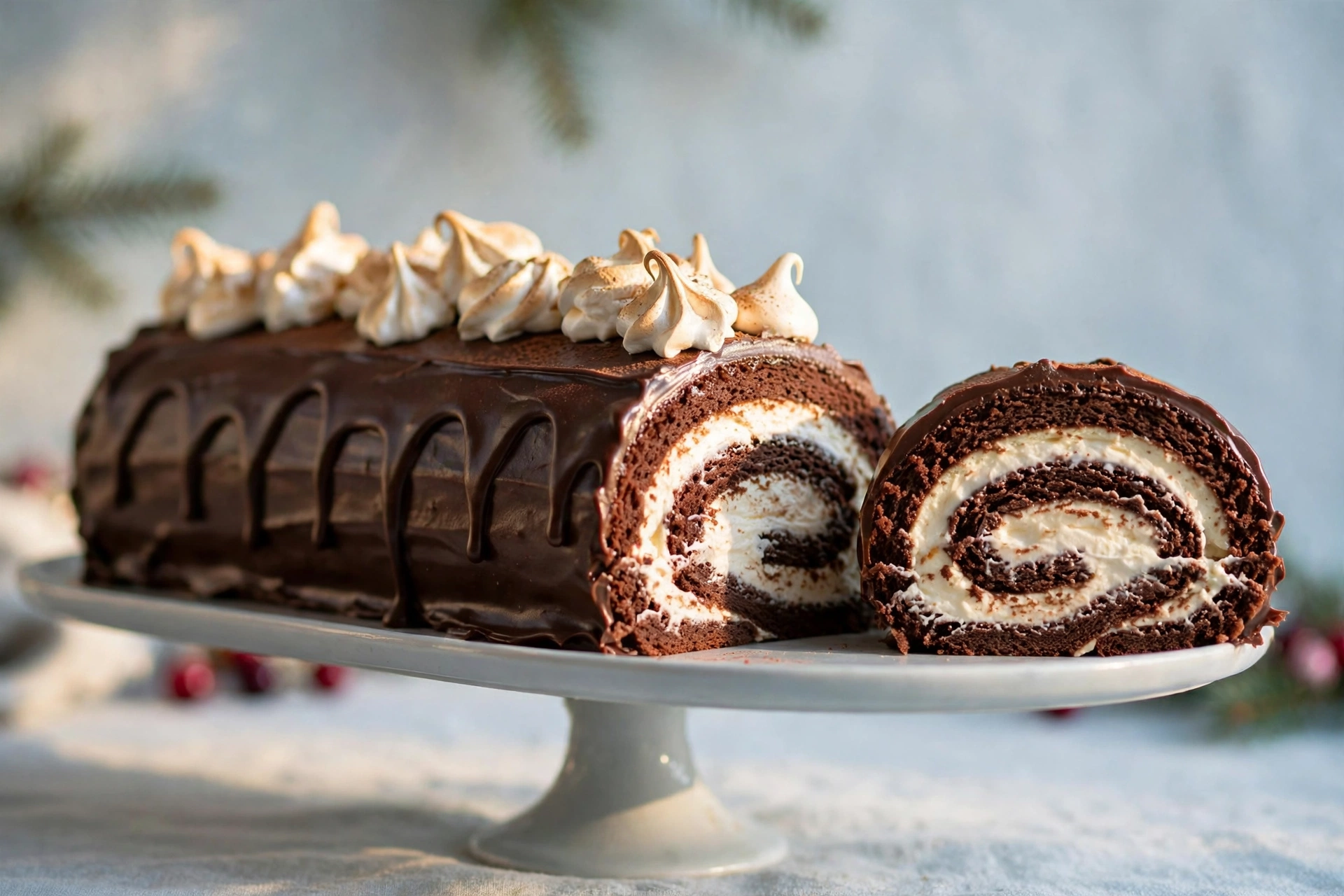 Chocolate Yule Log by Baking Room — recipe image