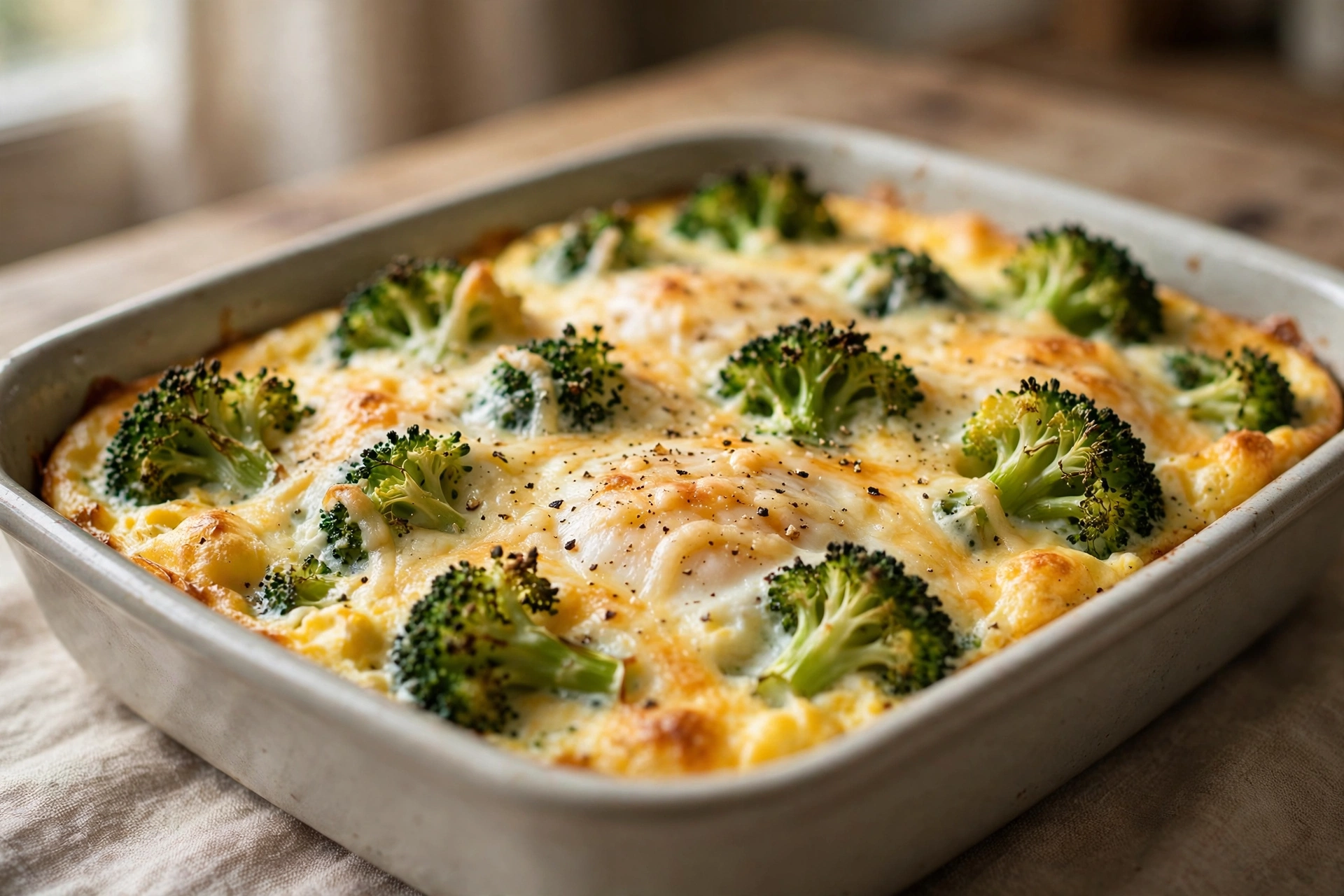 Air Fryer Broccoli Cheese Egg Breakfast by Simple Recipes Kitchen — recipe photo