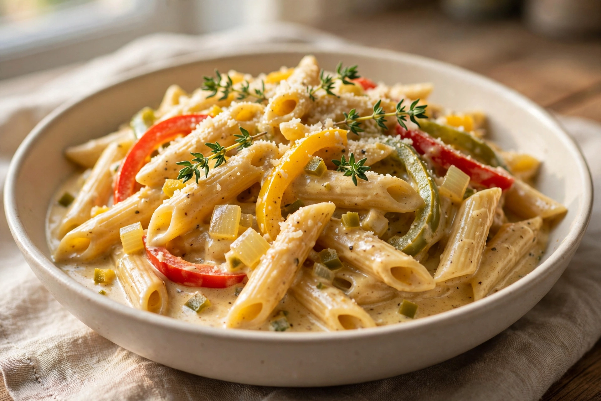 Vegan Rasta Pasta by Andrew Bernard | The Nard Dog Cooks — recipe image