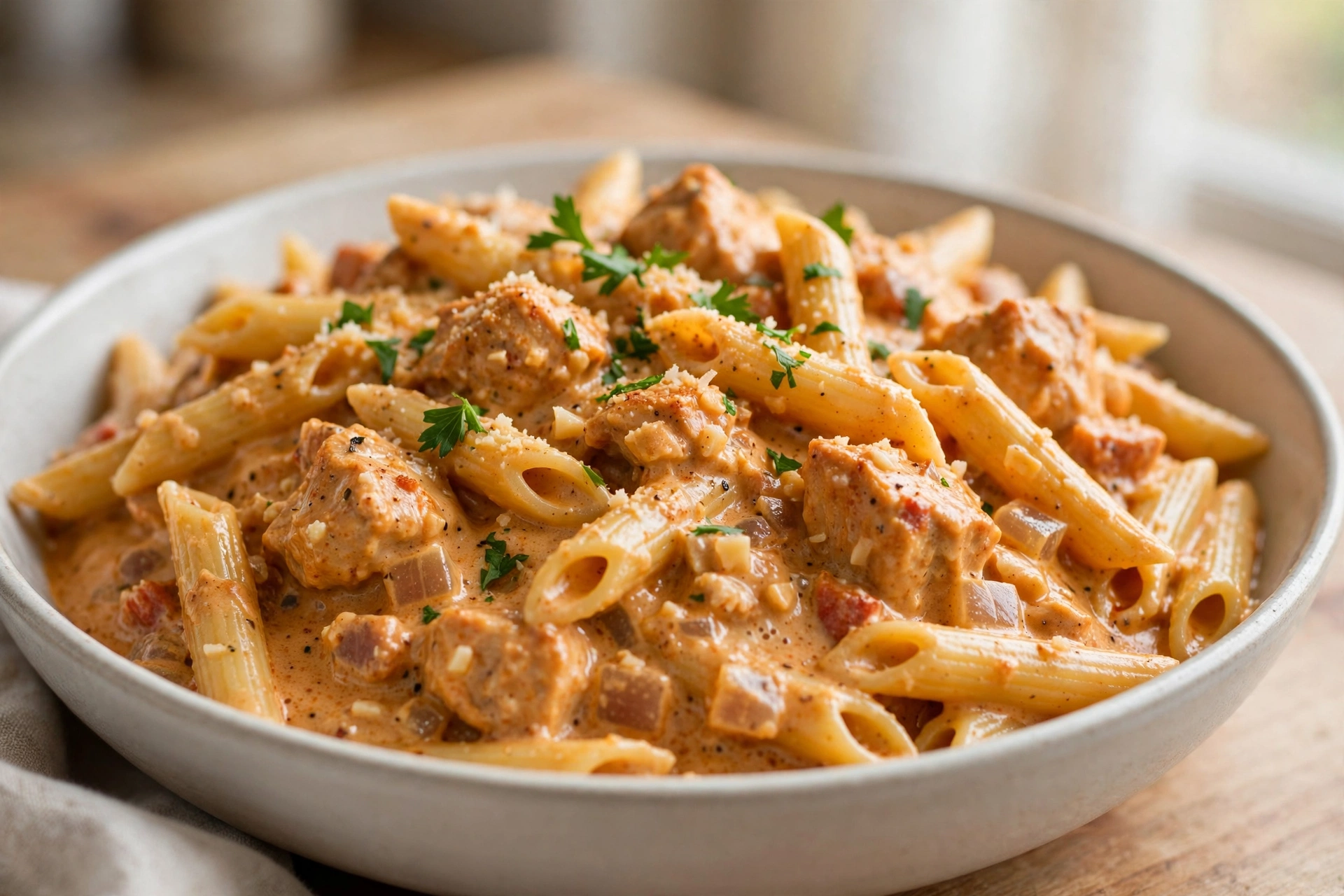One-Pot Creamy Garlic Cajun Chicken Pasta by Chef Jack Ovens — recipe image