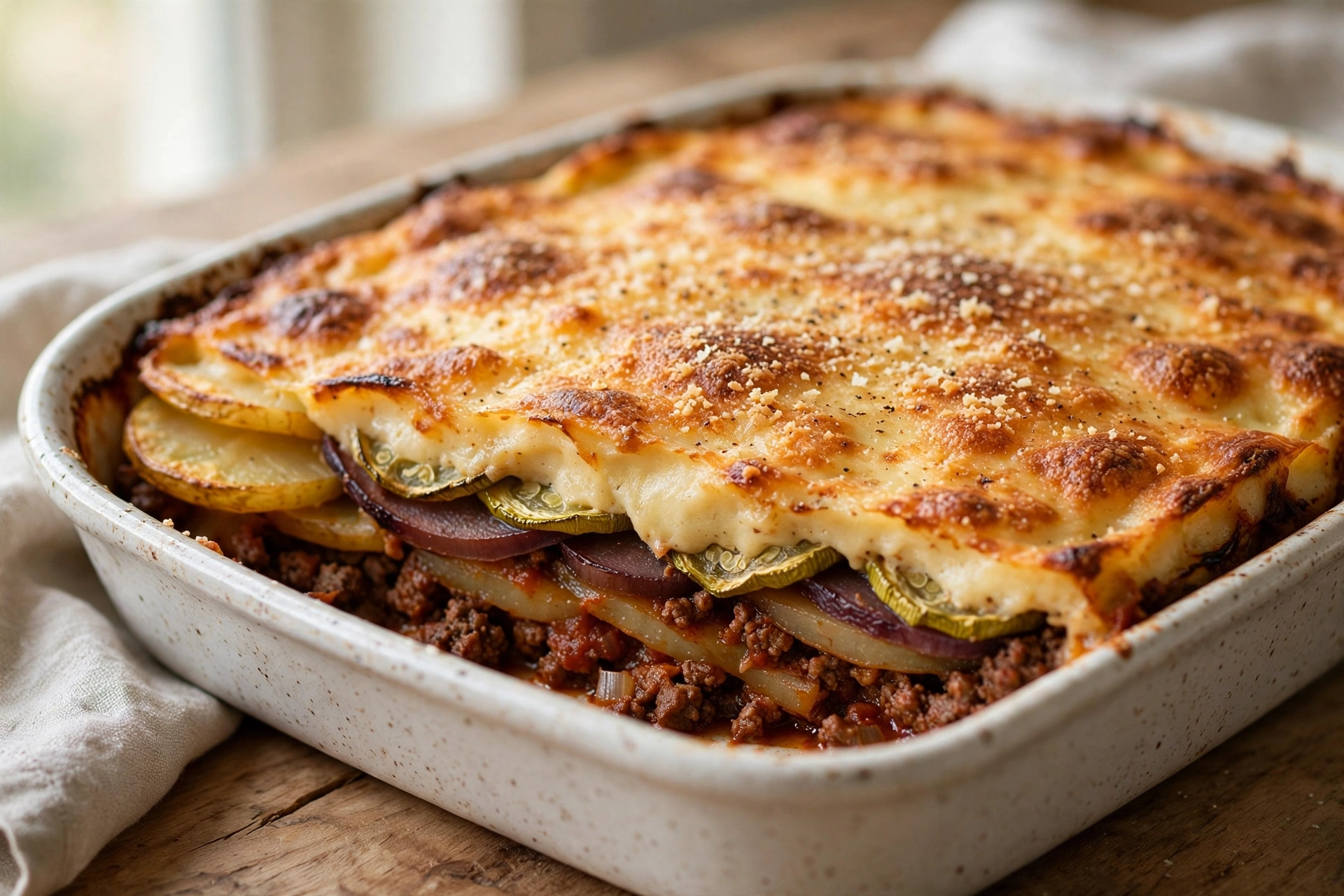 Greek Moussaka by Jamie Oliver — recipe image