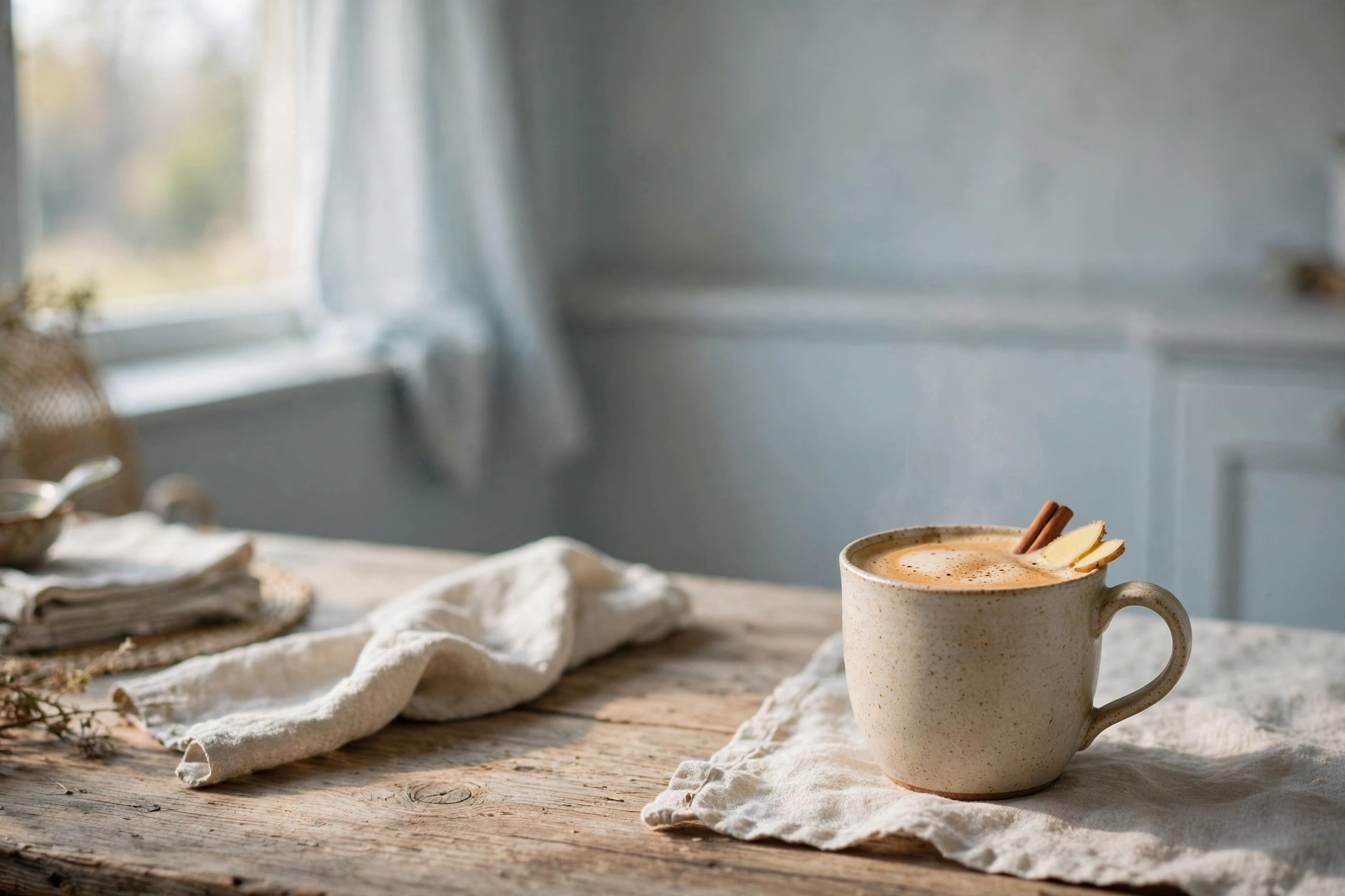 Dirty Chai Tea Latte finished dish