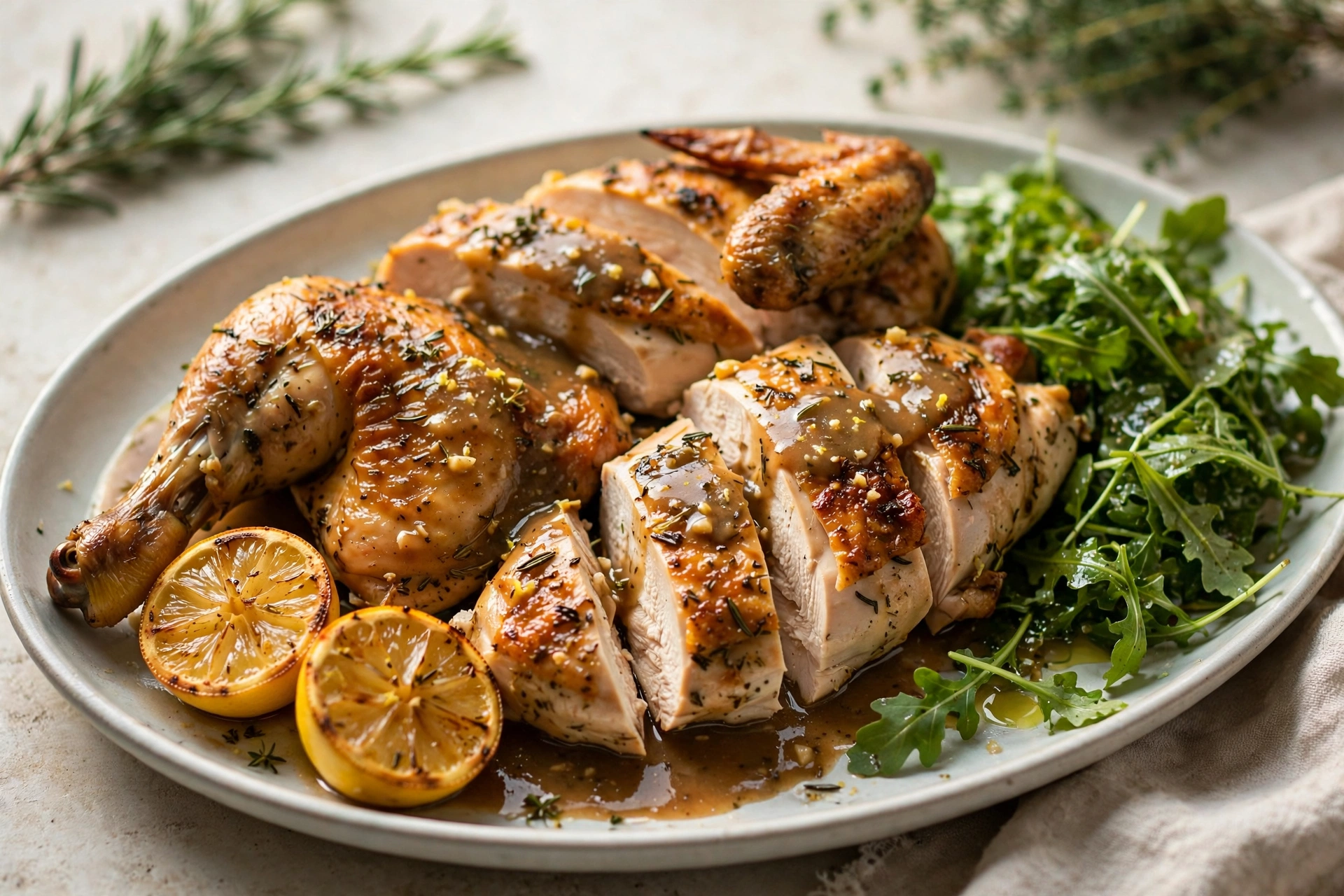 Classic Roast Chicken by KQED
