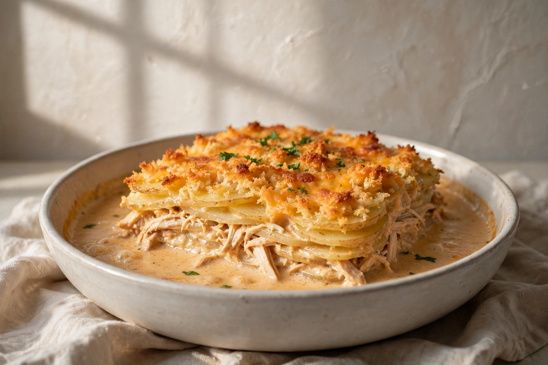 Creamy Chicken and Potato Gratin by Backyard Chef — recipe image
