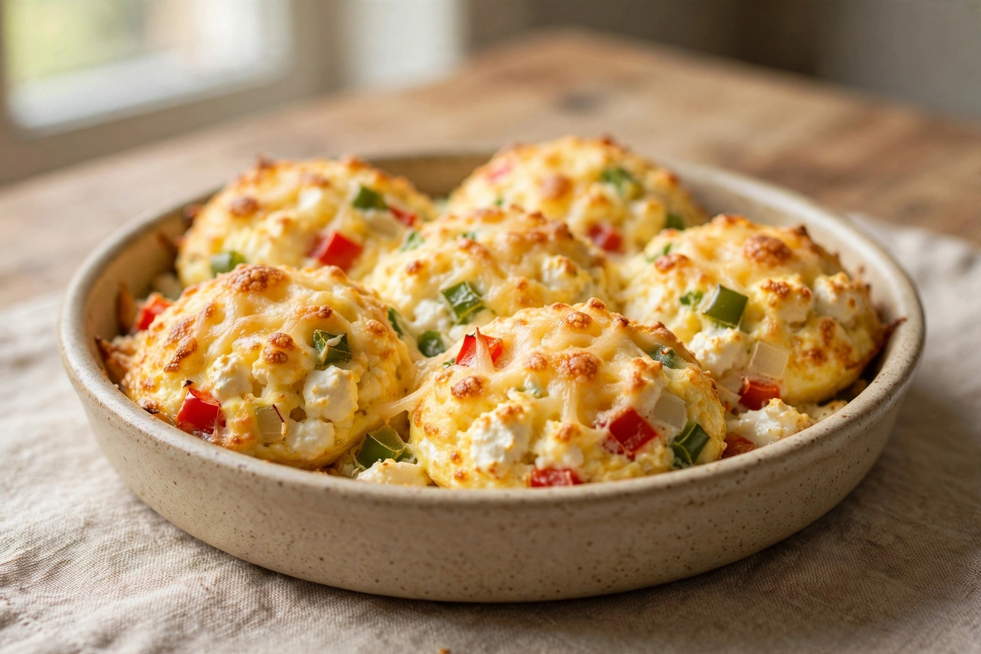 Healthy Cottage Cheese Egg Bites by Chomp&Cheers — recipe image