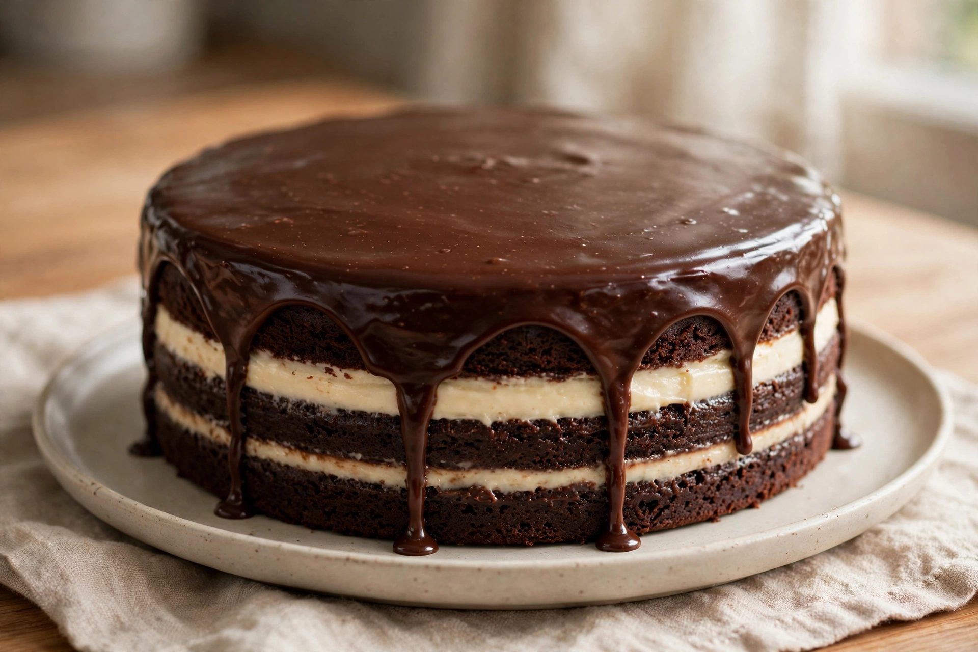 Ding Dong Cake finished dish