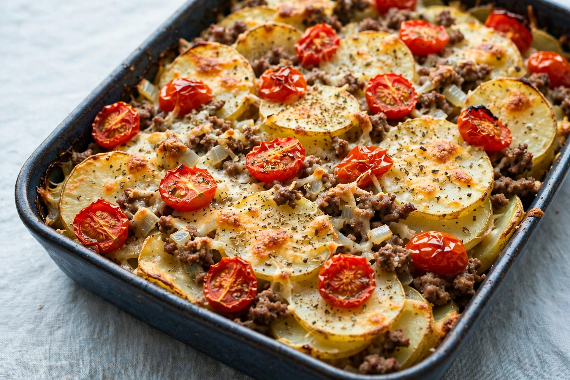 Budget-Friendly Potato Casserole by Ricette Fresche — recipe image