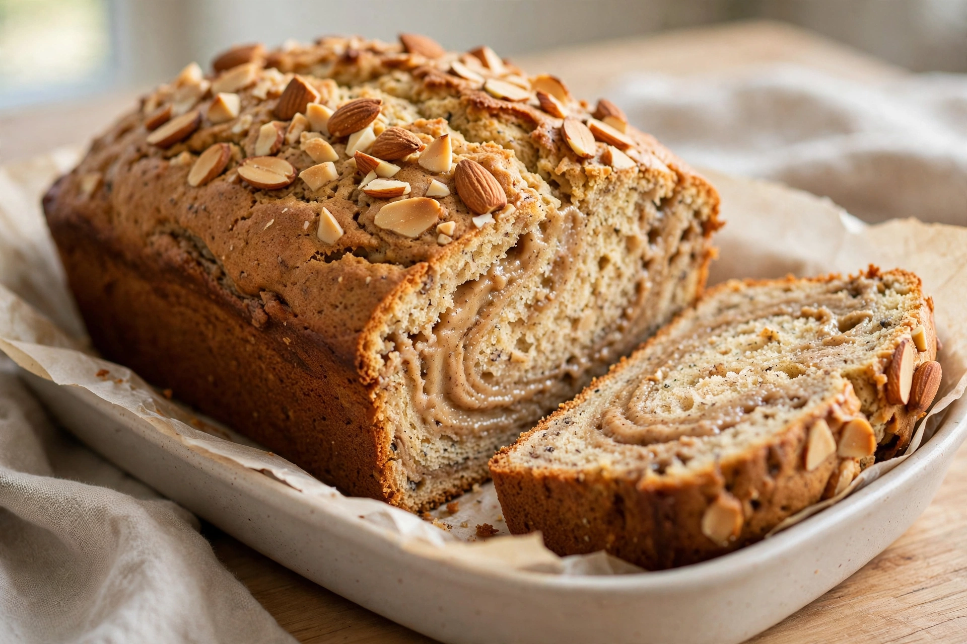 Almond Butter Banana Bread by Claire Saffitz x Dessert Person