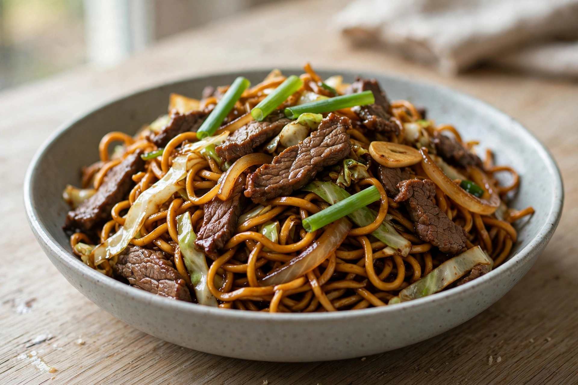 Beef Chow Mein by Cook! Stacey Cook — recipe image