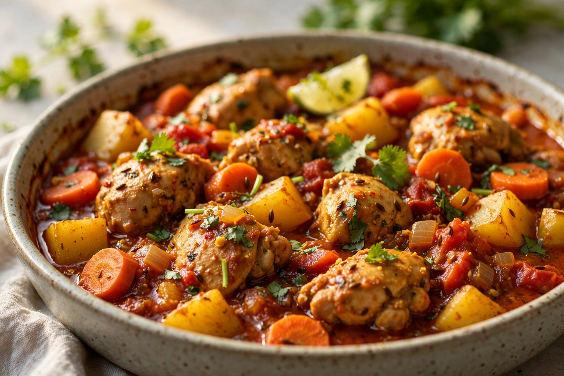 Chicken Curry with Potato and Carrot by Cook! Stacey Cook
