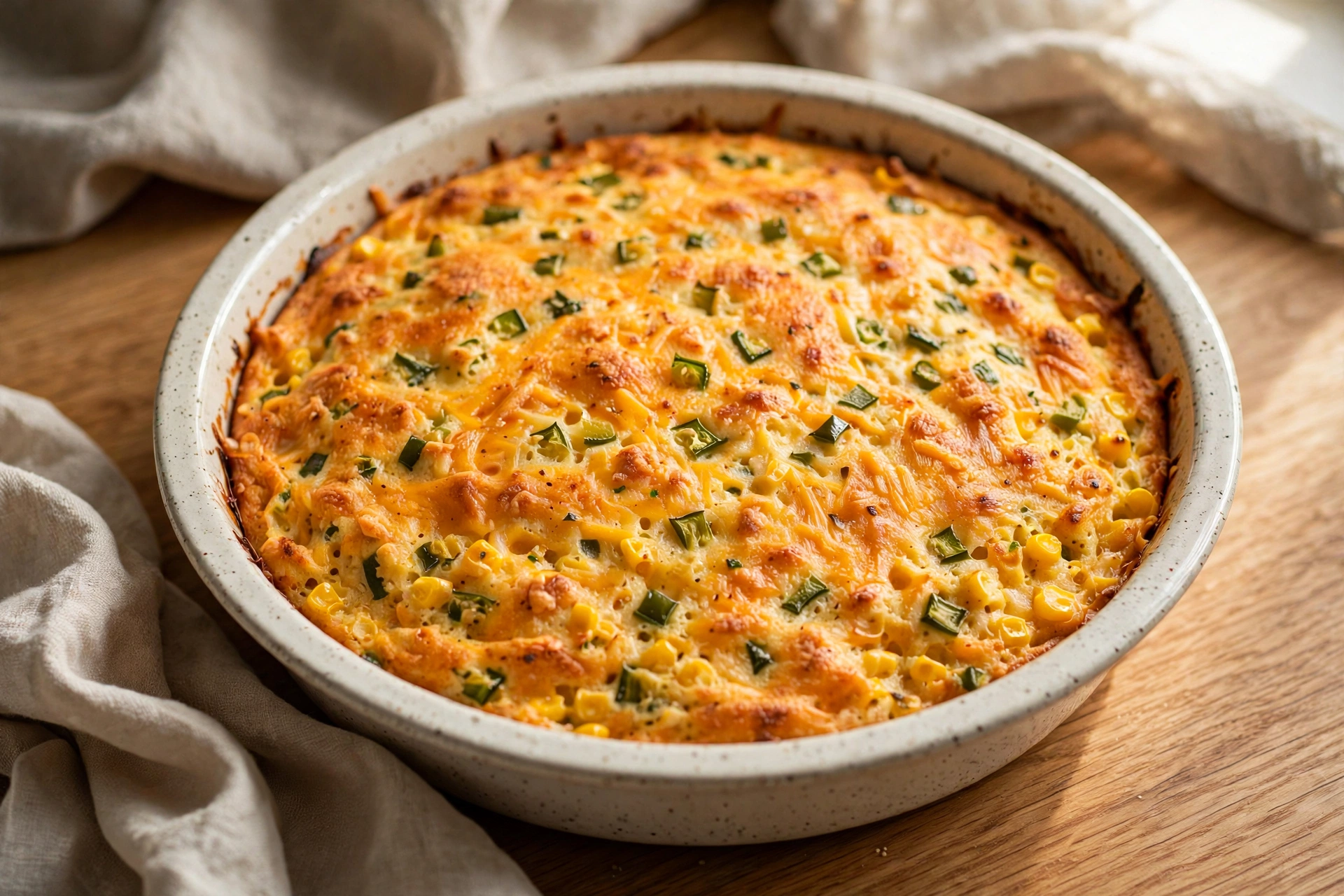 Corn Casserole by The Stay At Home Chef